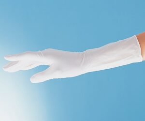 アズピュアニトリル手袋Ⅱ（ピュアパック）ハイグリップタイプ（全面エンボス）