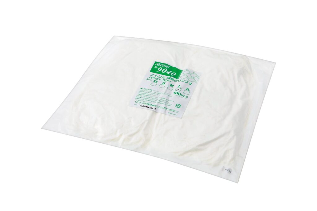 9040　ニトリル繊細グリップⅡ（パウダーフリー）