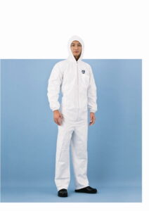 フード付ツナギ服