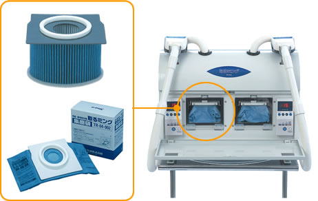 毛髪・塵埃除去機（取るミング）